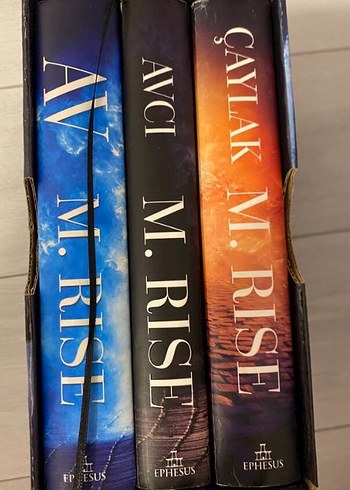 M. Rise Üçlü Roman Seti - Çaylak, Avcı, Ava
