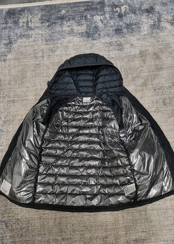 Orijinal Columbia Siyah Kapüşonlu Erkek Çocuk mont 14 yaş s bede - Görsel 2