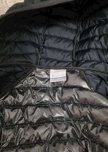 Orijinal Columbia Siyah Kapüşonlu Erkek Çocuk mont 14 yaş s bede - Görsel 4