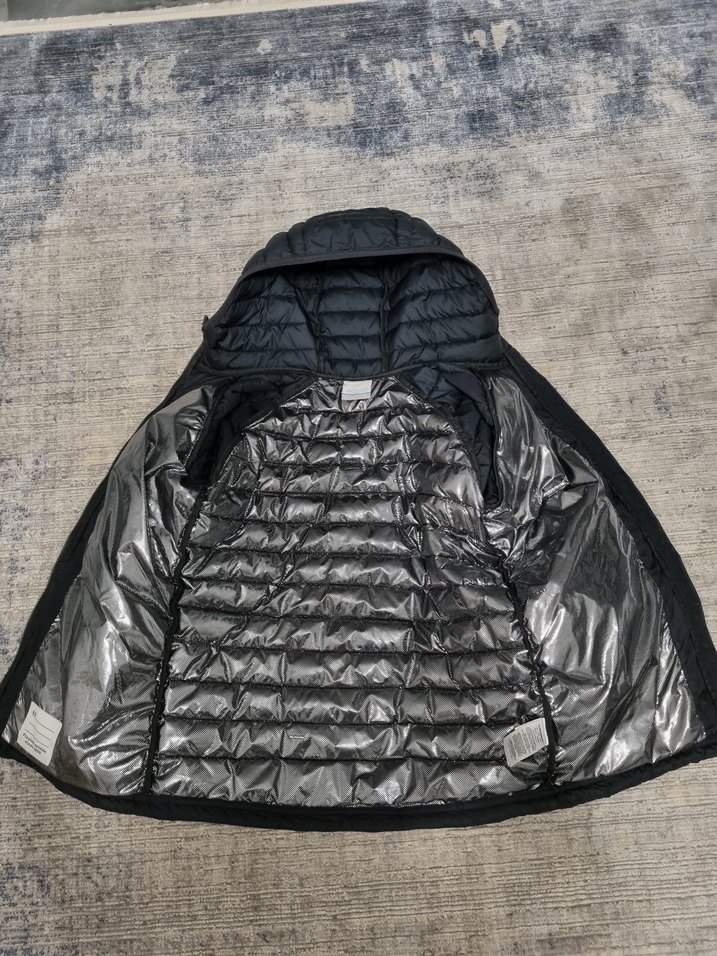 Orijinal Columbia Siyah Kapüşonlu Erkek Çocuk mont 14 yaş s bede - Görsel 2