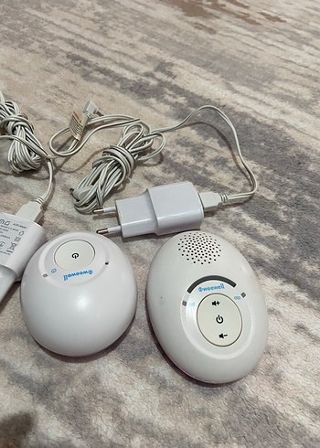 Beyaz Bebek Telsizi ve Kamera Seti - Görsel 2