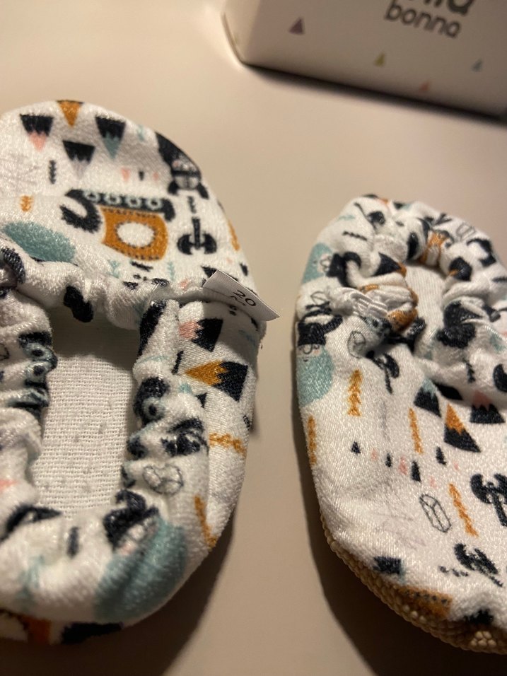 Bohem Esintili Erkek Bebek Ev Ayakkabısı - Görsel 2