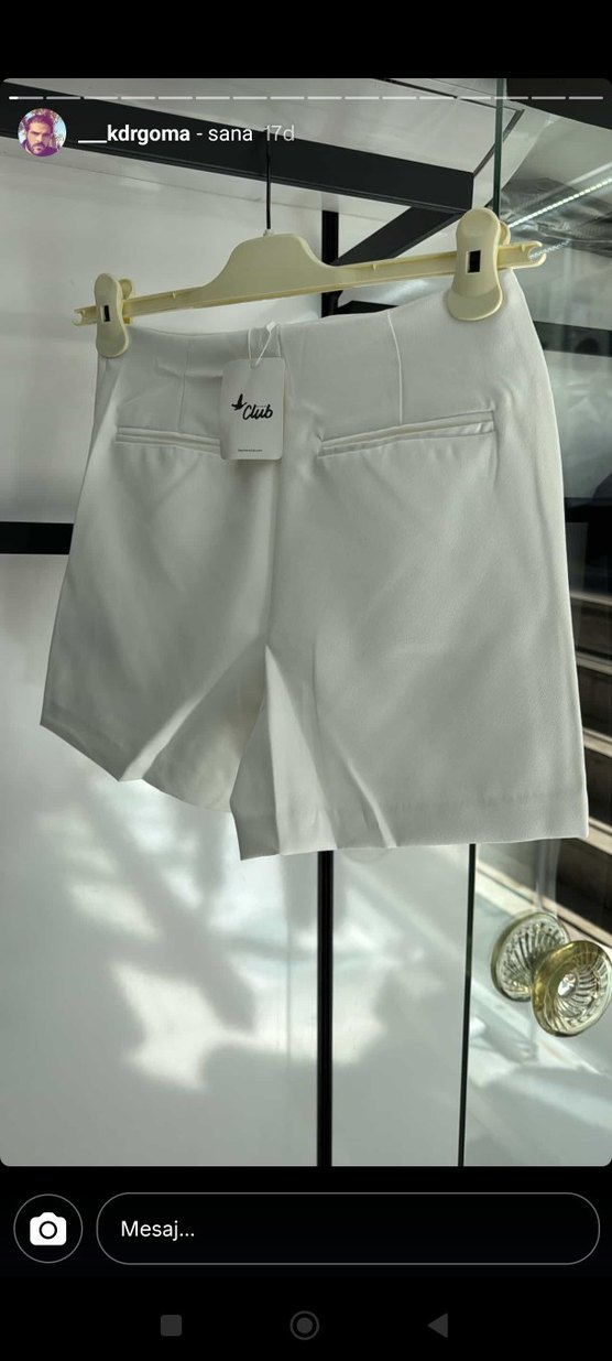 Beymen marka Beyaz Mini Etek - Görsel 4