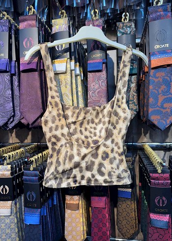 orjinal zara poliamid crop - Görsel 5