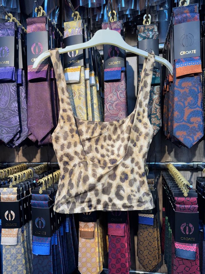 orjinal zara poliamid crop - Görsel 5