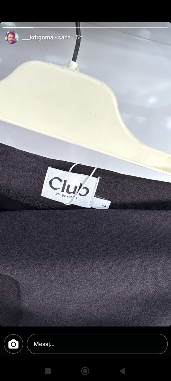 orjinal Beymen marka Siyah Mini Spor Etek - Görsel 3