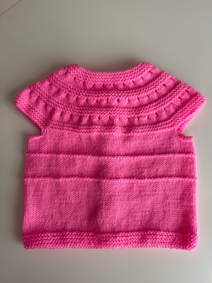 Değişik Renklerde 5 adet  Kız Çocuk Triko Yelek - Görsel 2