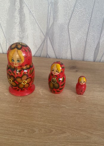 3lü Kazak matruşkası