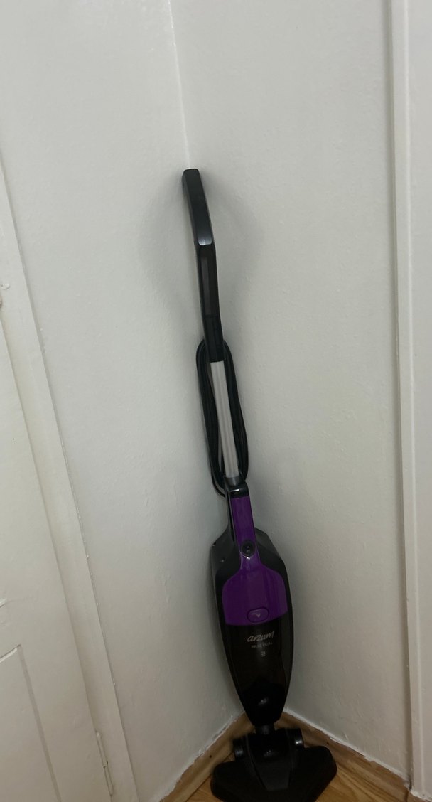 Koyu Mor Dikey Elektrikli Süpürge - Görsel 2