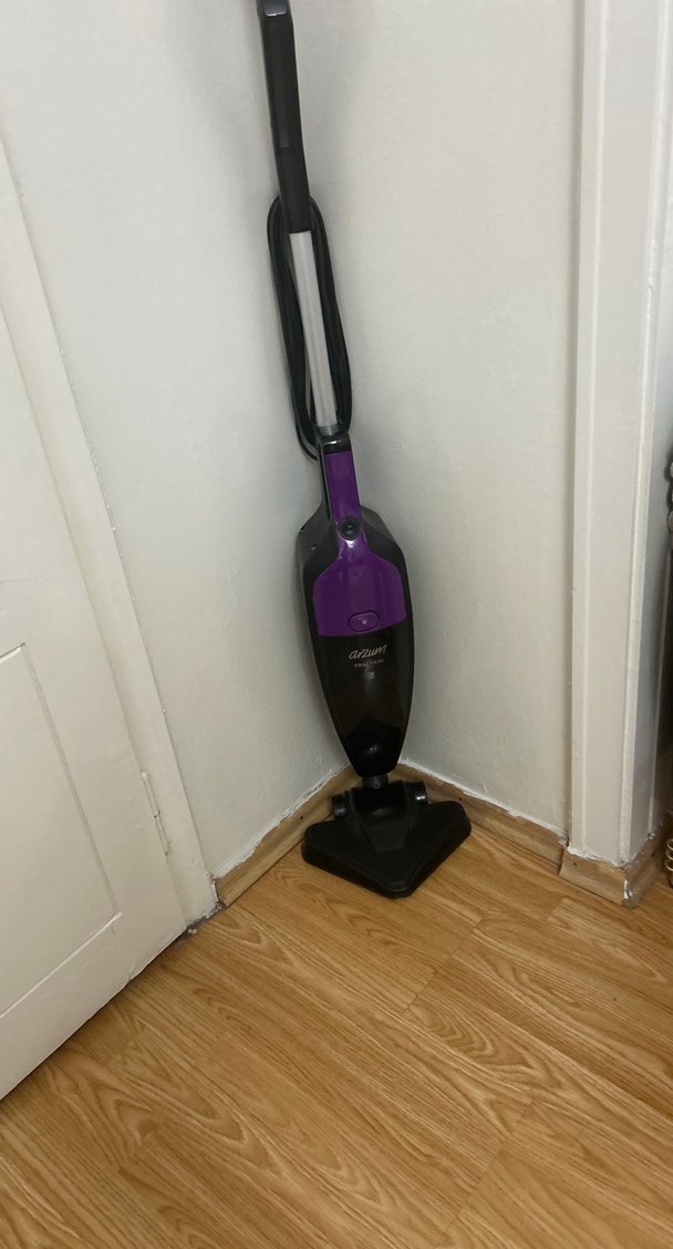 Koyu Mor Dikey Elektrikli Süpürge - Görsel 3