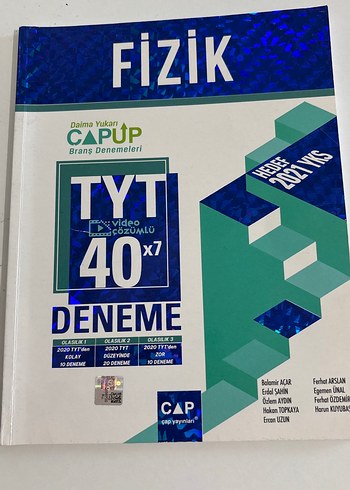 ÇAP TYT Fizik 40x7 Deneme Sınavı