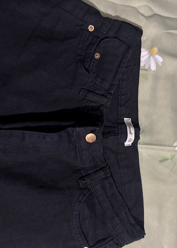 30 Beden siyah Renk Siyah Midi Boy Kadın Kot Pantolon