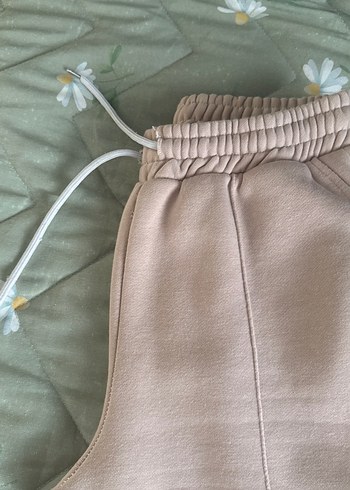 xl Beden Bej Kadın Salaş Sweatpant