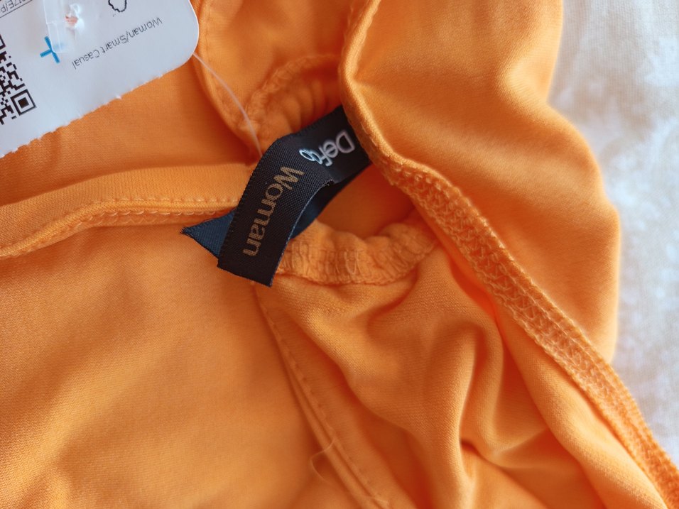 Turuncu bağlamalı çıtçıtlı atlet - Görsel 2