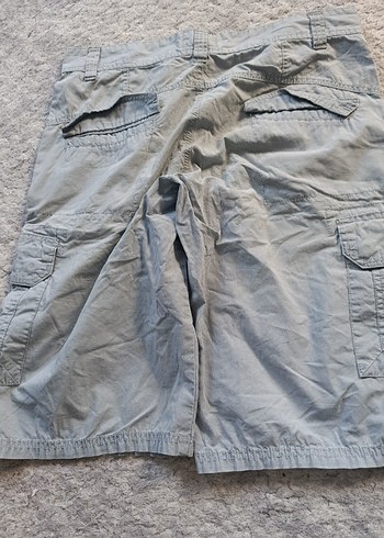 Gri Erkek Denim Midi Şort - Görsel 2