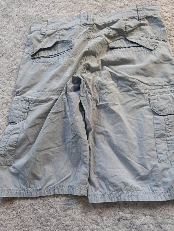 Gri Erkek Denim Midi Şort - Görsel 2