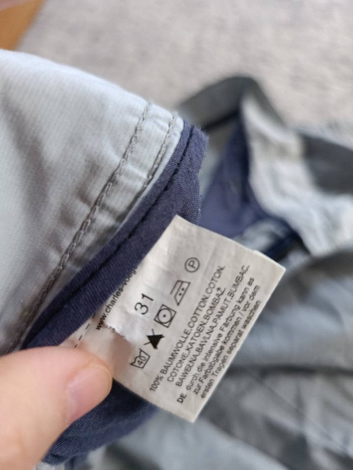 Gri Erkek Denim Midi Şort - Görsel 4