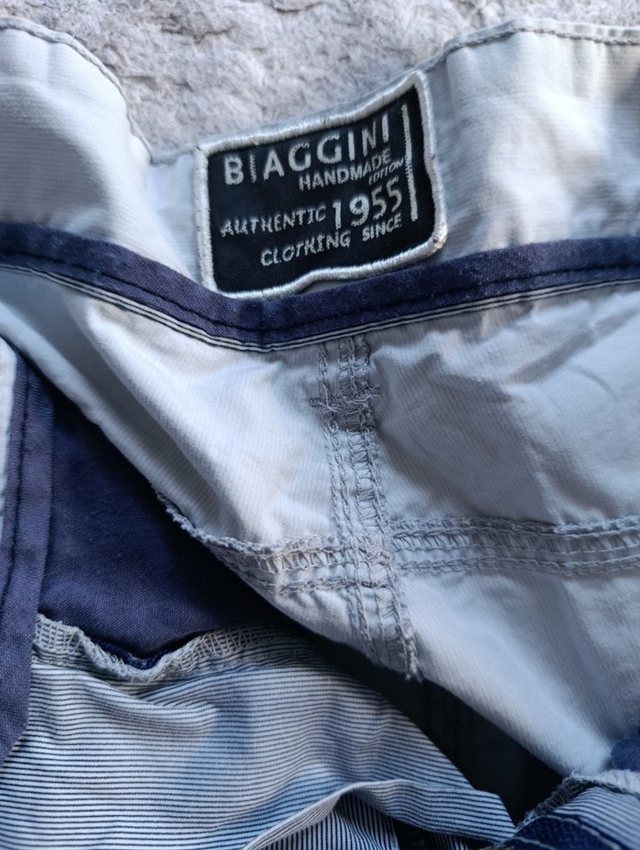 Gri Erkek Denim Midi Şort - Görsel 3