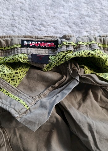 Erkek Çocuk Keten Kemerli Bol Kesim Şort - Görsel 4