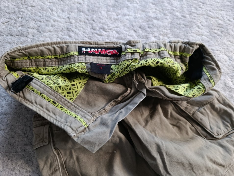 Erkek Çocuk Keten Kemerli Bol Kesim Şort - Görsel 4