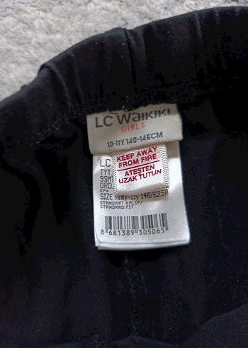 Dantelli Siyah Kız Tayt - Görsel 4