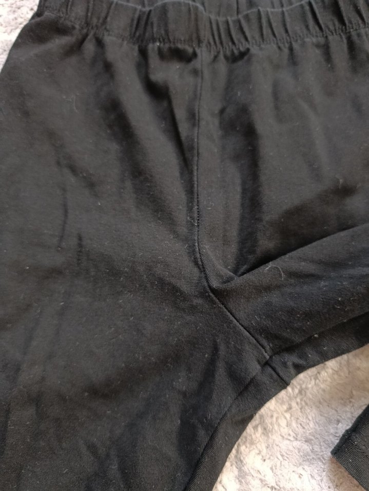 Dantelli Siyah Kız Tayt - Görsel 3