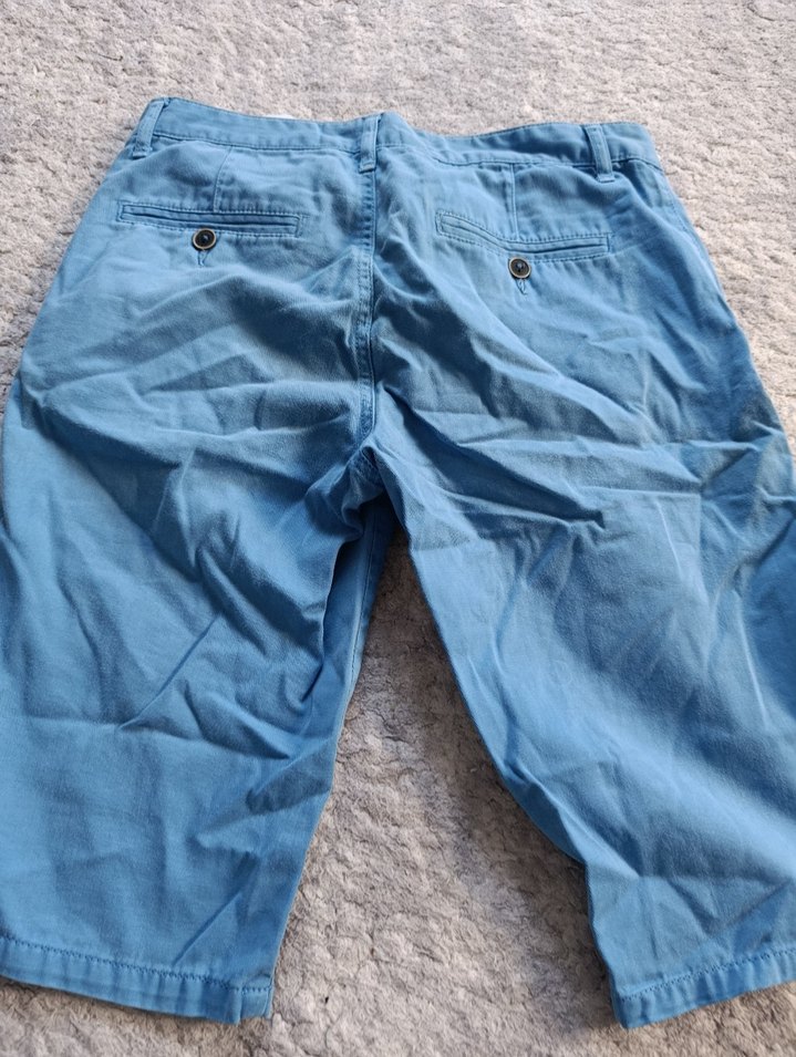 Erkek Mavi Denim Mini Şort - Görsel 2