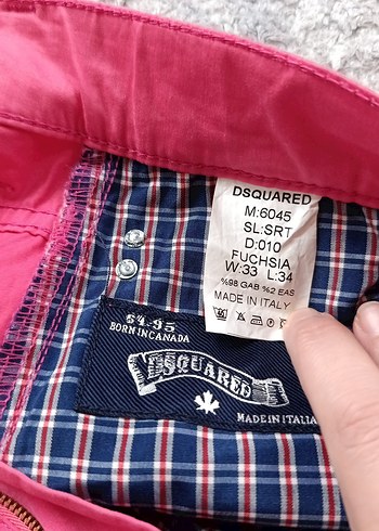 Pembe Rahat Kesim Kadın Kumaş Pantolon - Görsel 4