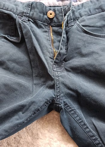 Erkek Lacivert Normal Boy Denim Pantolon - Görsel 3