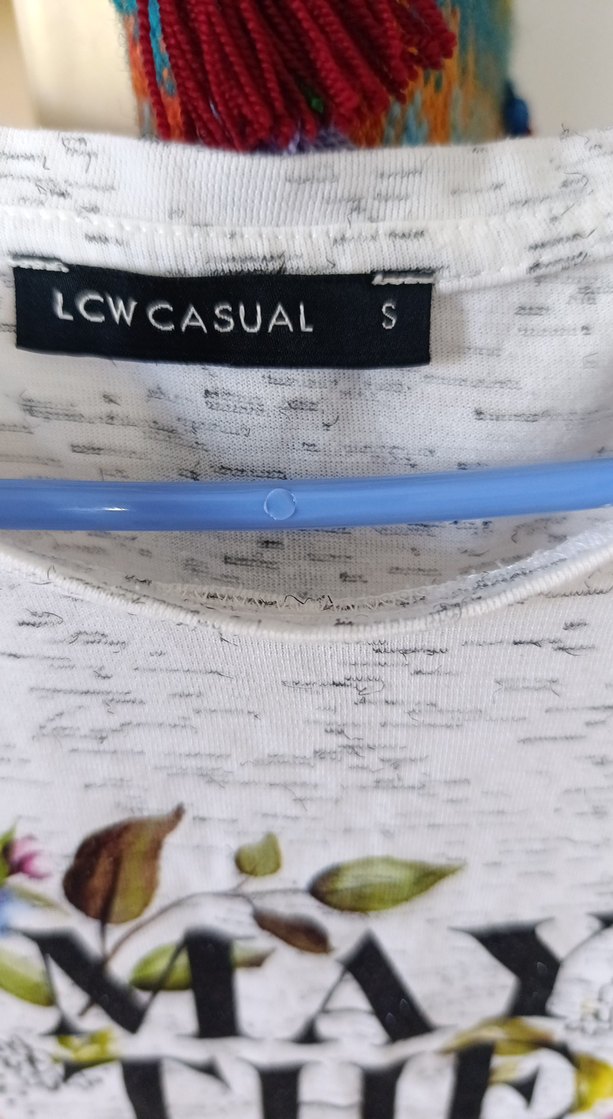 Bohem Gri Desenli Tişörtü - Görsel 2