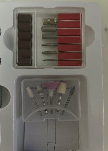 Şarjlı Gri Salon Tırnak Bakım Cihazı - Görsel 3