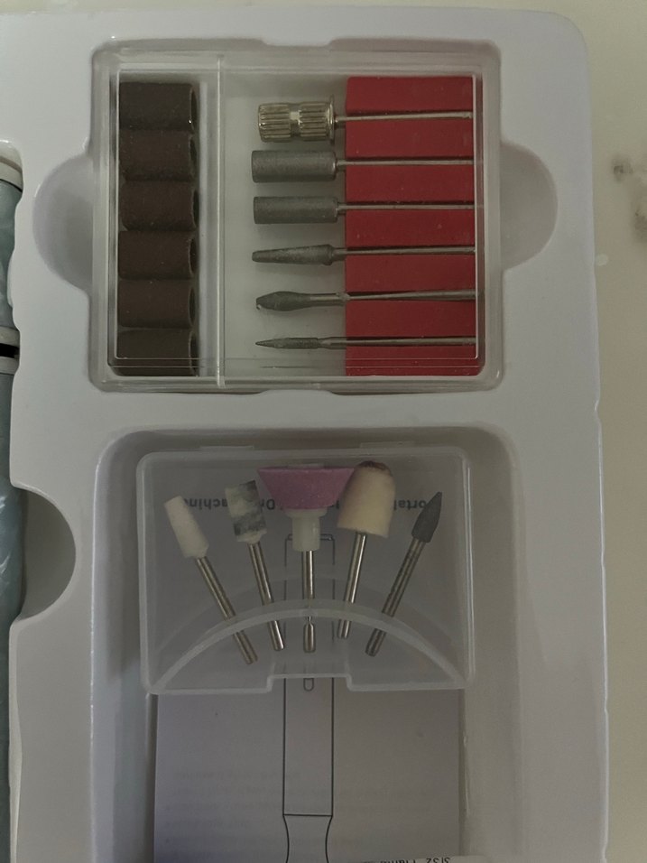 Şarjlı Gri Salon Tırnak Bakım Cihazı - Görsel 3