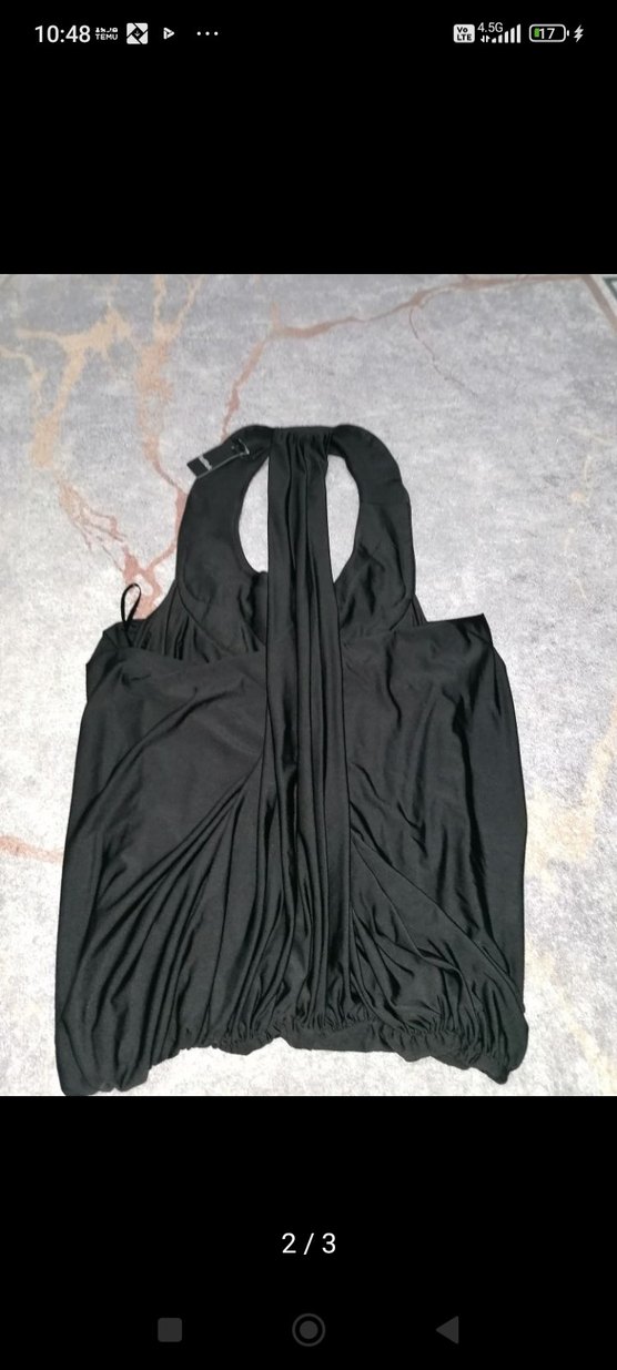 Nakış İşlemeli Siyah Uzun Kollu Bohem bluz - Görsel 3