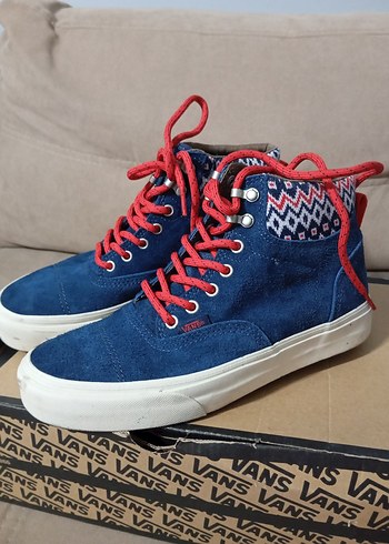 Vans Mavi Renkli Street Wear Spor Ayakkabı - Görsel 6