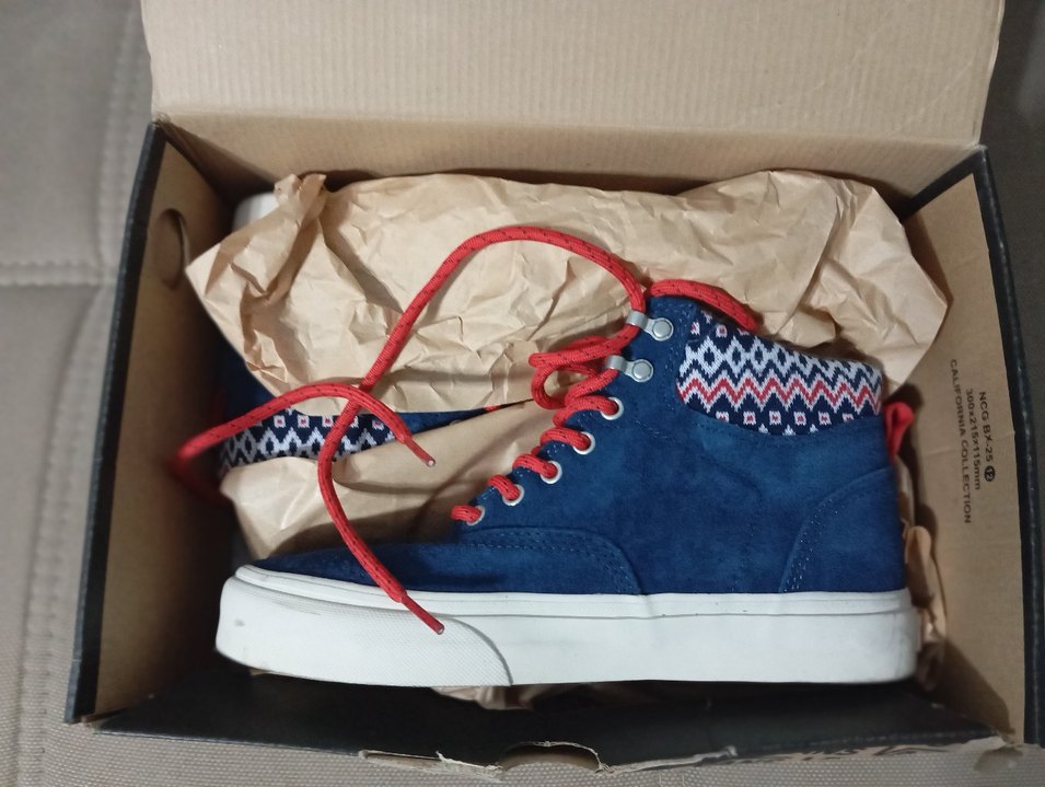 Vans Mavi Renkli Street Wear Spor Ayakkabı - Görsel 2