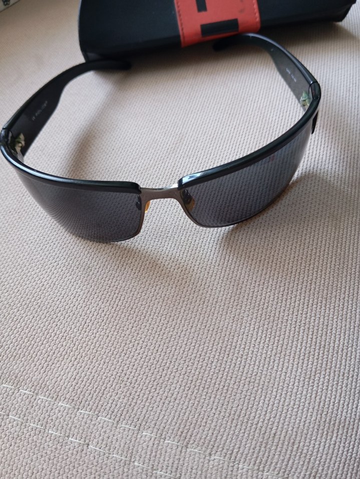 Siyah Biker Güneş Gözlüğü - Görsel 4