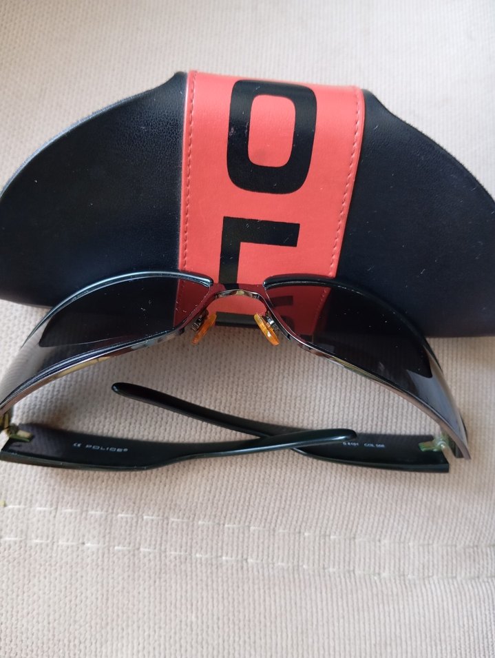 Siyah Biker Güneş Gözlüğü - Görsel 2