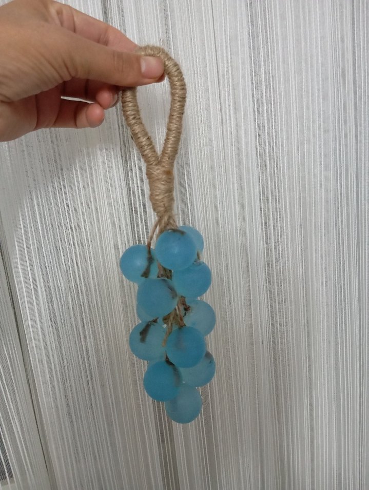 Üzüm Görünümlü Dekoratif okyanus kokulu el yapımı Sabun - Görsel 4