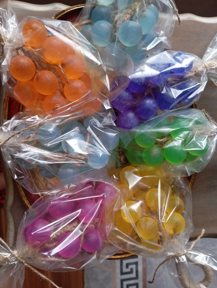 Üzüm Şeklinde İpli Sabunlar - Görsel 3