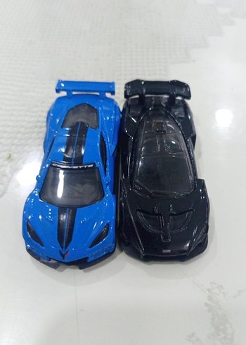 Mcleren senna ile Corvette