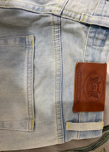 Sarar Kadın Mavi Tie-Dye Denim Pantolon