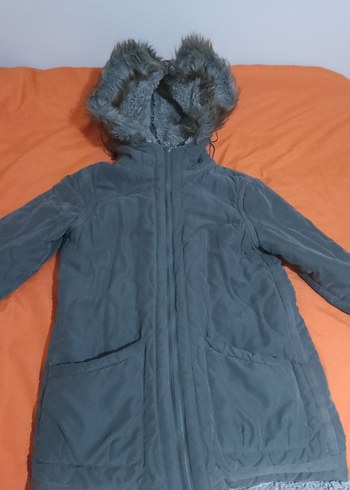 36 Beden gri Renk Gri Kadın Yünlü Sıcak Kış Montu