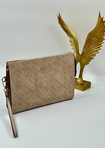 Bottega Veneta Bej Deri Modern Klasik Kadın Çanta
