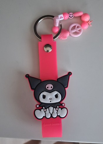 Pembe Goth Anahtarlık