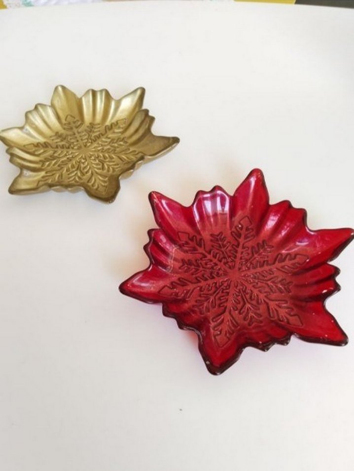 Vintage Kar Çerez Tabağı - Görsel 3