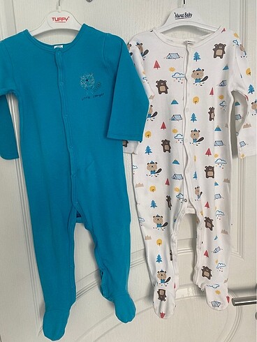 12-18 Ay Beden erkek bebek pijama erkek bebek tulum 12-18 ay