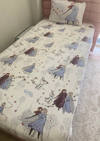 Elsa pike takımı Frozen pike çarşaf ve Yastık Kılıfı - Görsel 8