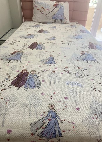Elsa pike takımı Frozen pike çarşaf ve Yastık Kılıfı - Görsel 6