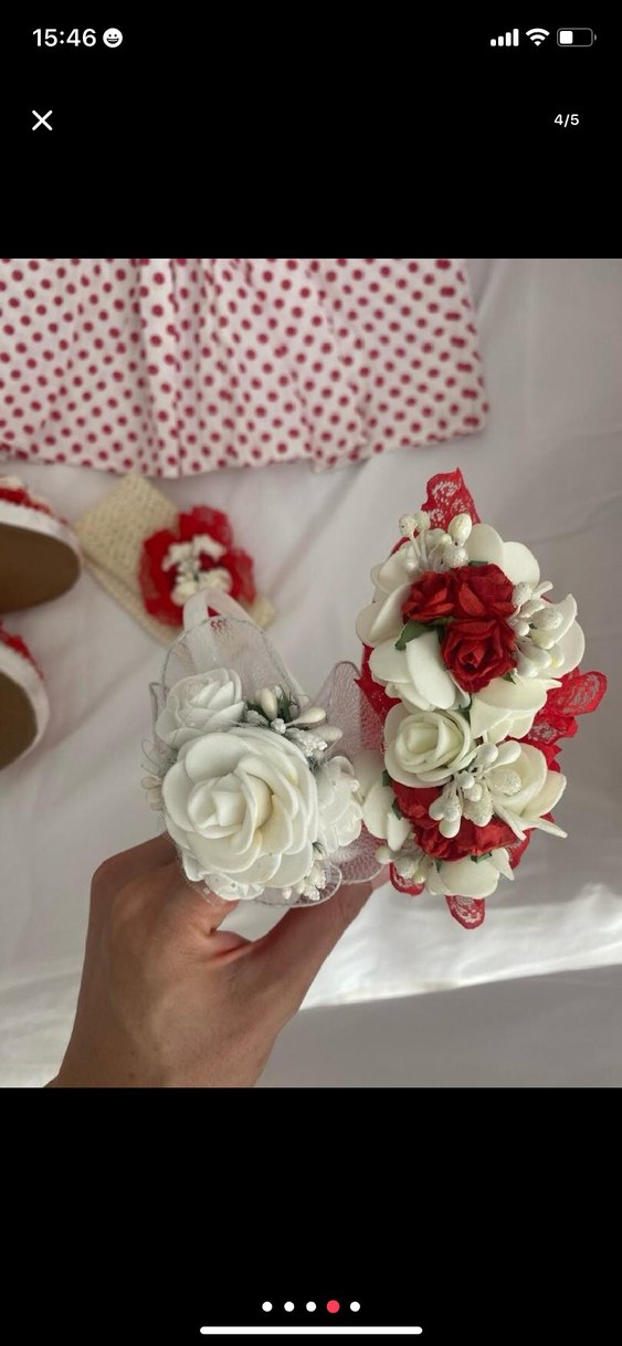 lohusa seti lohusa yastık lohusa tacı lohusa terlik - Görsel 4