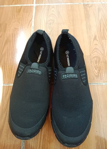 Erkek Siyah Gri Spor Su Ayakkabısı Velcro - Görsel 3